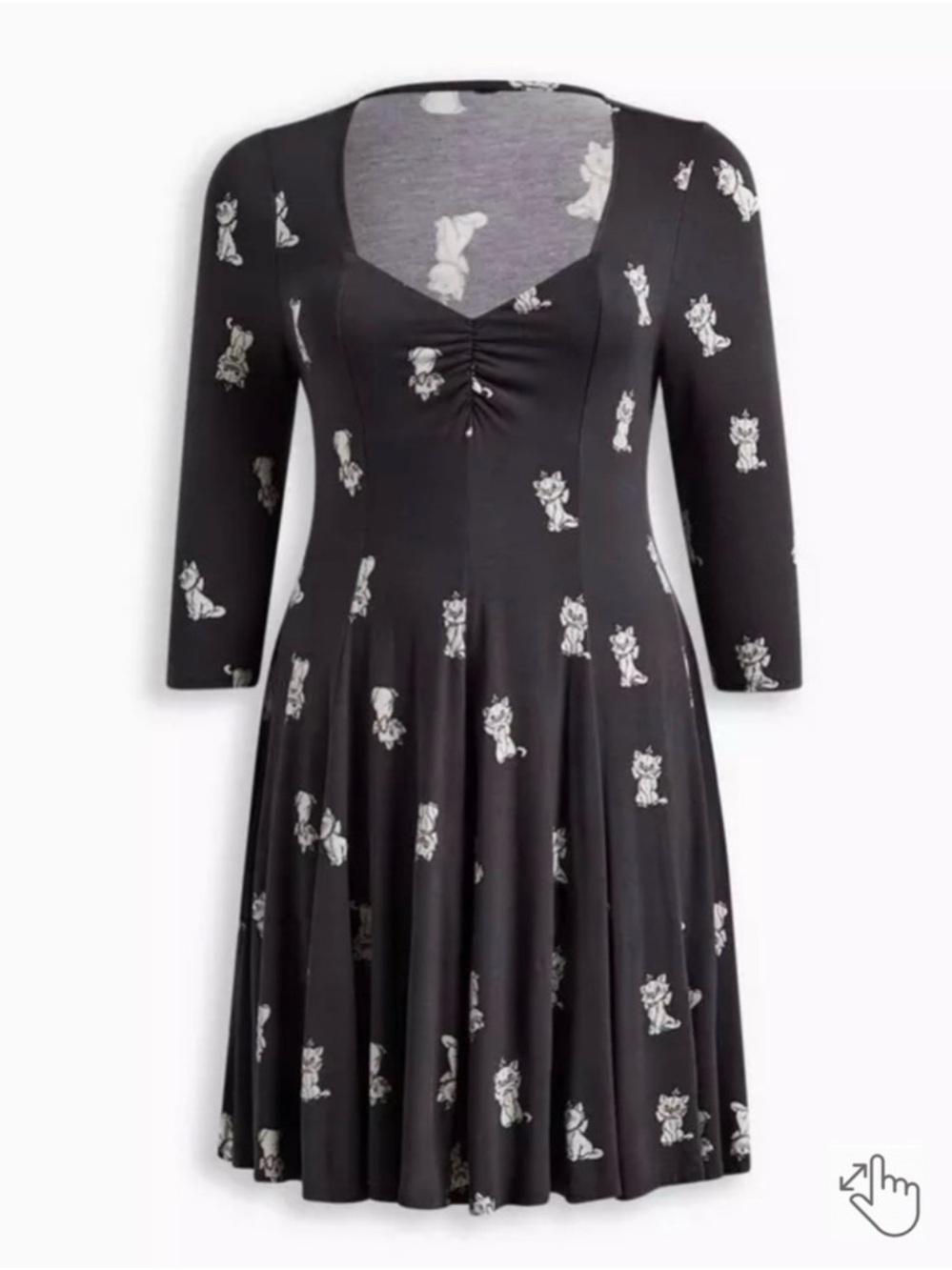 🐈 Pretty as a Rose! Torrid Disney The Aristocats Marie Skater Dress 🎀